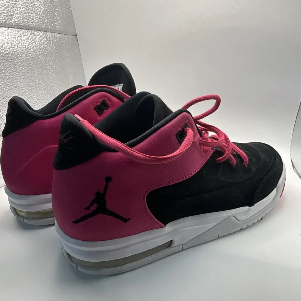 Jordan Flight‎ Origin 3 Black Pink Unisex Kids Sneakers 8.5Y